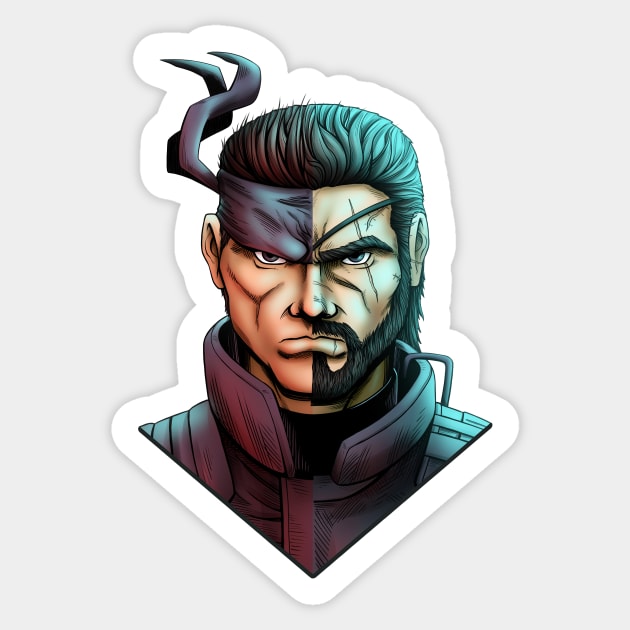 Solid Venom Sticker by NegativeNave